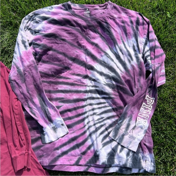 Rare VS PINK Varsity Long Sleeve Bundle - Picture 4 of 4